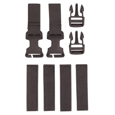 Kit Buckle-Tek CONVERSION KIT boucles et sangles NOIR