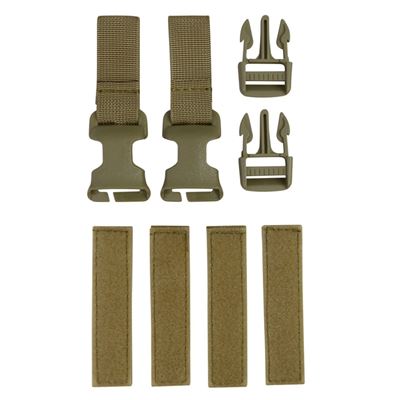 Kit Buckle-Tek CONVERSION KIT boucles et sangles COYOTE