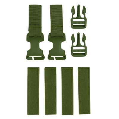 Kit Buckle-Tek CONVERSION KIT boucles et sangles VERT