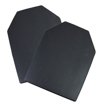 Plaque réplique SAPI 2 pièces NOIR