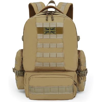 Sac à dos Expedition MOLLE 50 litres COYOTE KOMBAT KO-2415-COY 4