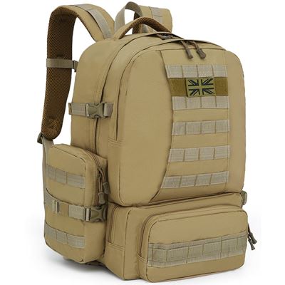 Sac à dos Expedition MOLLE 50 litres COYOTE KOMBAT KO-2415-COY 2