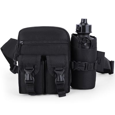 Poche à eau PIONEER avec bouteille NOIRE KOMBAT KO-2426-BL 2