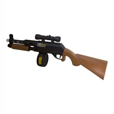 Jouet fusil PUMP ACTION en plastique 57 cm KOMBAT 803B-2 3