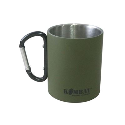 Tasse CARABINER à double paroi VERTE