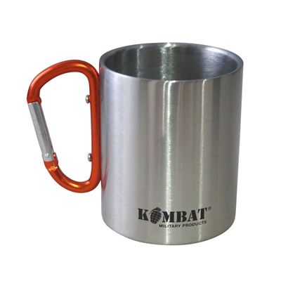 Tasse CARABINER à double paroi en ACIER INOXYDABLE