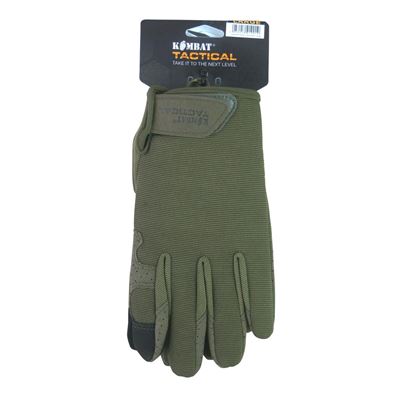 Gants tactiques OPERATOR VERTS KOMBAT KO-2549-OG 2