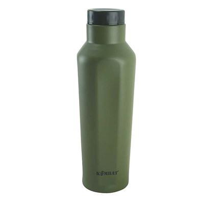 Bouteille hexagonale MILITARY isolée INOX 500 ml VERTE KOMBAT KO-3010 2