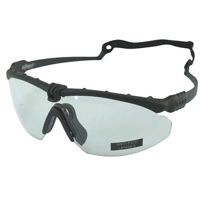 Lunettes RANGER NOIR monture TRANSPARENTE verres
