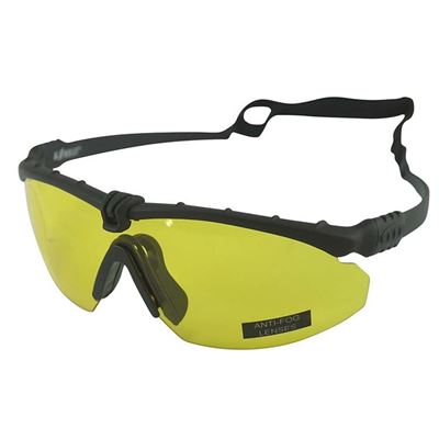 Lunettes RANGER Monture NOIRE Verres JAUNES