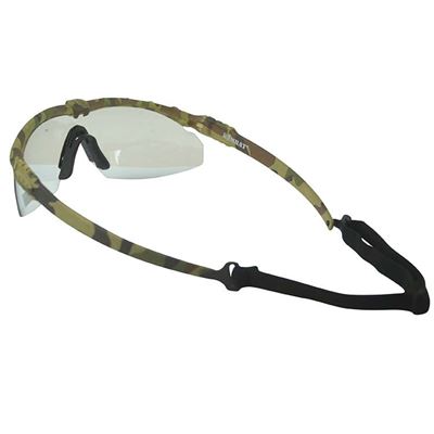 Lunettes RANGER CAMO monture TRANSPARENTE verres KOMBAT KO-3095-CAMO-CLR 2