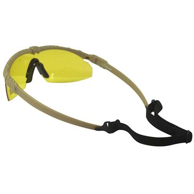 Lunettes RANGER COYOTE monture JAUNE verres KOMBAT KO-3095-COY-YEL 2