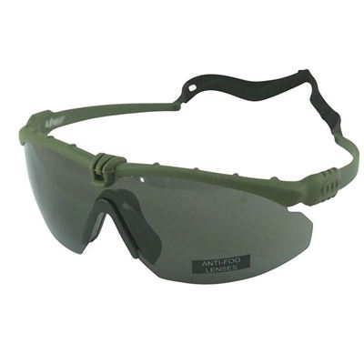 Lunettes RANGER Monture VERTE Verres FUMÉS