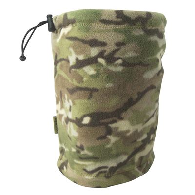 Cache-cou à cordon coulissant en polaire BTP