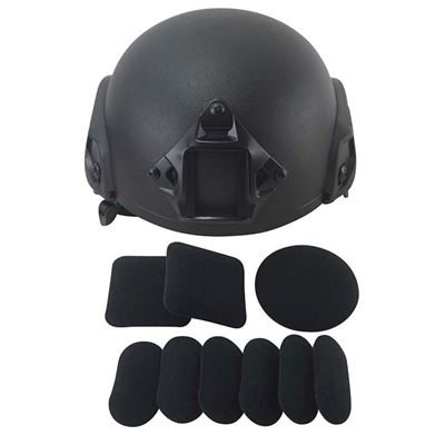 Casque MICH 2000 entièrement en plastique NOIR KOMBAT KO-3158-BLK 2