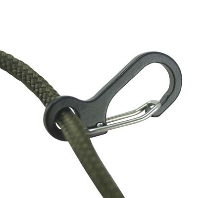 Mousquetons à œillet 10 pièces NOIRS KOMBAT KO-3170 2