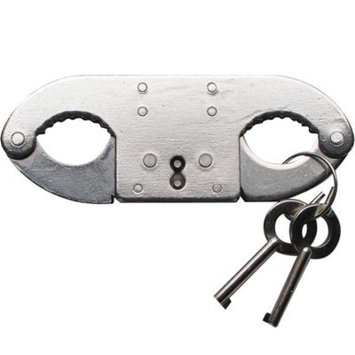 Menottes pour pouces DOUBLE LOCK en acier inoxydable