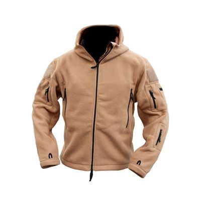 Sweat à capuche FLEECE RECON COYOTE KOMBAT KO-943-CO 2