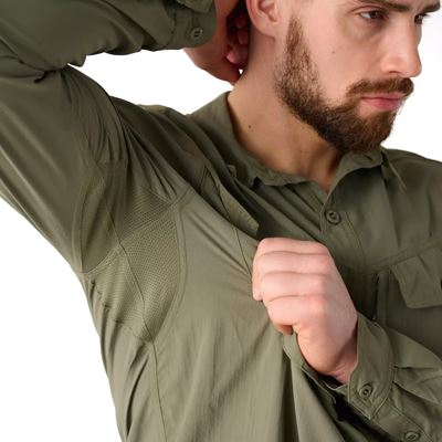Chemise CANOPY JUNGLE à manches longues OLIVE GREEN Helikon-Tex® KO-CJS-NL-02 13