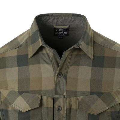 Chemise DEFENDER Mk2 Nylon Sorona® à manches longues BAYOU MOSS Helikon-Tex® KO-DF2-NS-2S 13