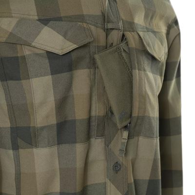 Chemise DEFENDER Mk2 Nylon Sorona® à manches longues BAYOU MOSS Helikon-Tex® KO-DF2-NS-2S 3