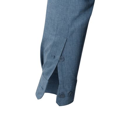 Chemise DEFENDER Mk2 manches longues BLEU MELANGE Helikon-Tex® KO-DGM-PO-6520Y 2