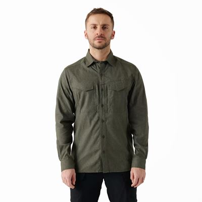 Chemise DEFENDER Mk2 PILGRIM MOSS GREEN DENIM Helikon-Tex® KO-DPG-SR-1U 2