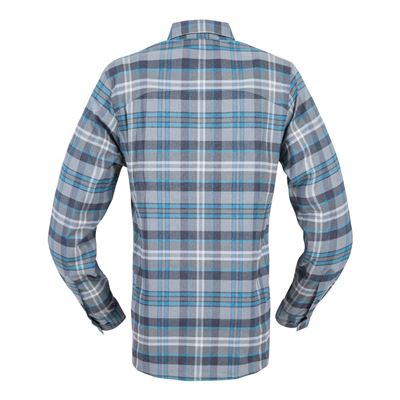 Chemise DEFENDER Mk2 PILGRIM à carreaux BLEU Helikon-Tex® KO-DPG-SR-P6501 3