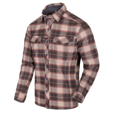 Chemise DEFENDER Mk2 PILGRIM à carreaux RUST PLAID