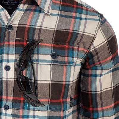 Chemise GREYMAN à manches longues FOGGY MEADOW PLAID Helikon-Tex® KO-GMN-NS-PI 8