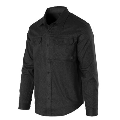Chemise GREYMAN à manches longues OLD BLACK DENIM