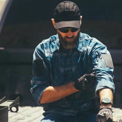 Chemise MBDU WESTERN BLUE PLAID Helikon-Tex® KO-MBD-PN-2P 13