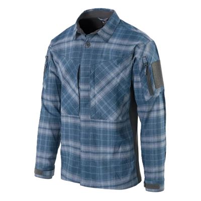 Chemise MBDU WESTERN BLUE PLAID