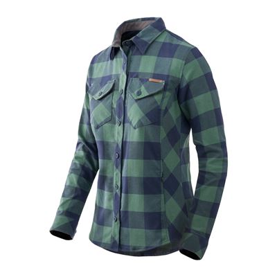 Chemise femme MARIGOLD manches longues MOSS GREEN
