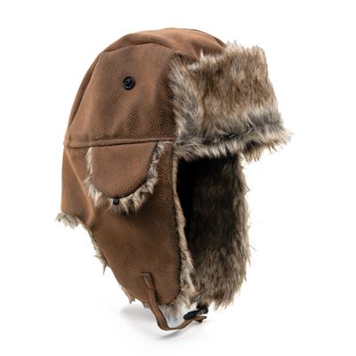 Bonnet POLAR EXPO pilote MARRON