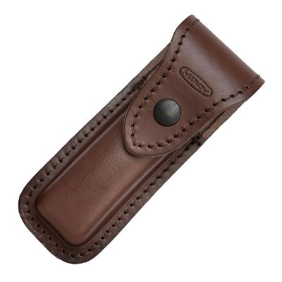 Étui en cuir pour couteau pliant MARRON