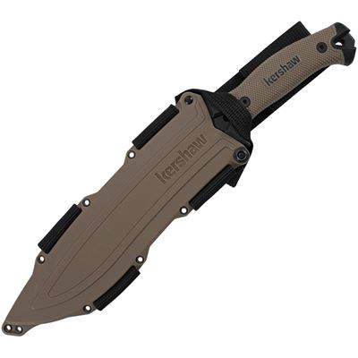 Machete CAMP 10 avec étui KERSHAW 1077TAN 2