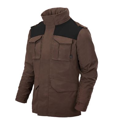 Veste COVERT M65 EARTH BROWN/NOIR