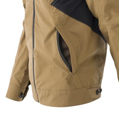 Veste GREYMAN DuraCanvas® COYOTE/NOIR Helikon-Tex® KU-GMN-DC-1101A 8
