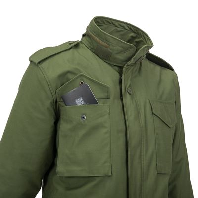 Veste US type M65 avec doublure VERTE Helikon-Tex® KU-M65-NY-02 23