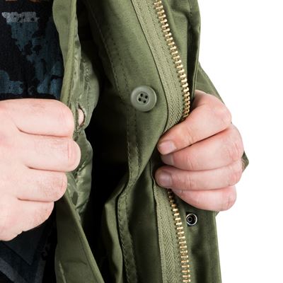 Veste US type M65 avec doublure VERTE Helikon-Tex® KU-M65-NY-02 4