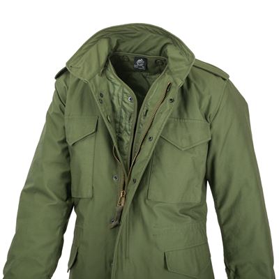 Veste US type M65 avec doublure VERTE Helikon-Tex® KU-M65-NY-02 14