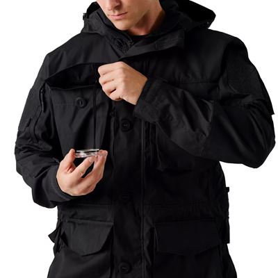 Veste RECON SMOCK DuraCanvas® NOIR Helikon-Tex® KU-RSJ-DV-01 11