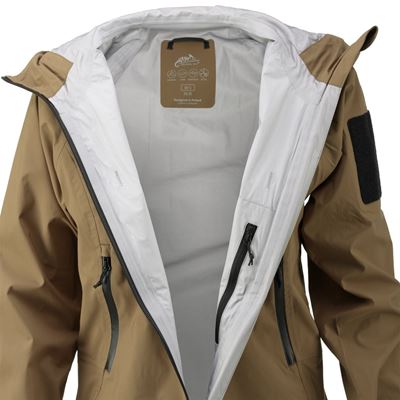 Veste SQUALL HARDSHELL TorrentStretch® COYOTE Helikon-Tex® KU-SHJ-TR-11 5