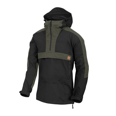 Veste coupe-vent WOODSMAN NOIR/TAIGA GREEN