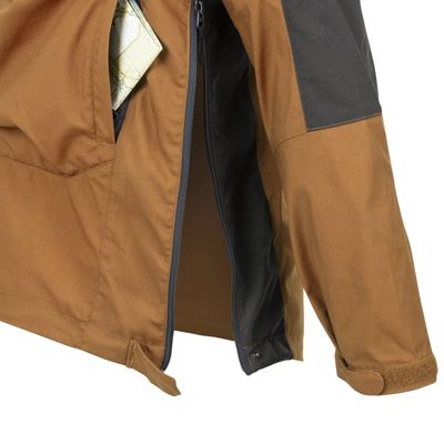 Veste coupe-vent WOODSMAN COYOTE/ASH GREY Helikon-Tex® KU-WDN-DC-1185A 6