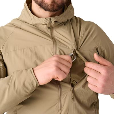 Veste WOLFHOUND LITE avec capuche KHAKI Helikon-Tex® KU-WHH-NL-13 14