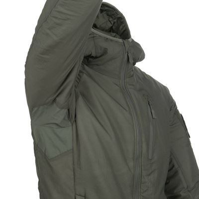 Veste WOLFHOUND CLIMASHIELD® APEX 67G avec capuche ALPHA GREEN Helikon-Tex® KU-WLH-NL-36 8