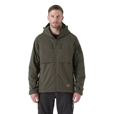 Veste YUKON WINTER DuraCanvas® TAIGA GREEN Helikon-Tex® KU-WTY-DC-09 2
