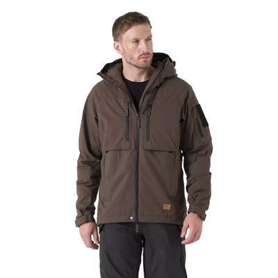 Veste YUKON WINTER DuraCanvas® EARTH BROWN/NOIR Helikon-Tex® KU-WTY-DC-0A01A 2